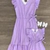 Mom & Me - Lavender Polka Dot Ruffle Dress -Children's boutique clothing IMG 8253 Edit 7ec4e2ff 4960 4d03 a2fb deae9e6a48f9