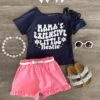 "Mama's Expensive Little Bestie" Pink Short Set -Children's boutique clothing IMG 8448 Edit