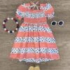 Old Glory Puff Sleeve Dress -Children's boutique clothing IMG 8475 Edit