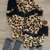 Mom & Me - Fuzzy Cheetah Zip Up Jacket 2 Mom & Me - Fuzzy Cheetah Zip Up Jacket -Children's boutique clothing IMG 8534 Edit