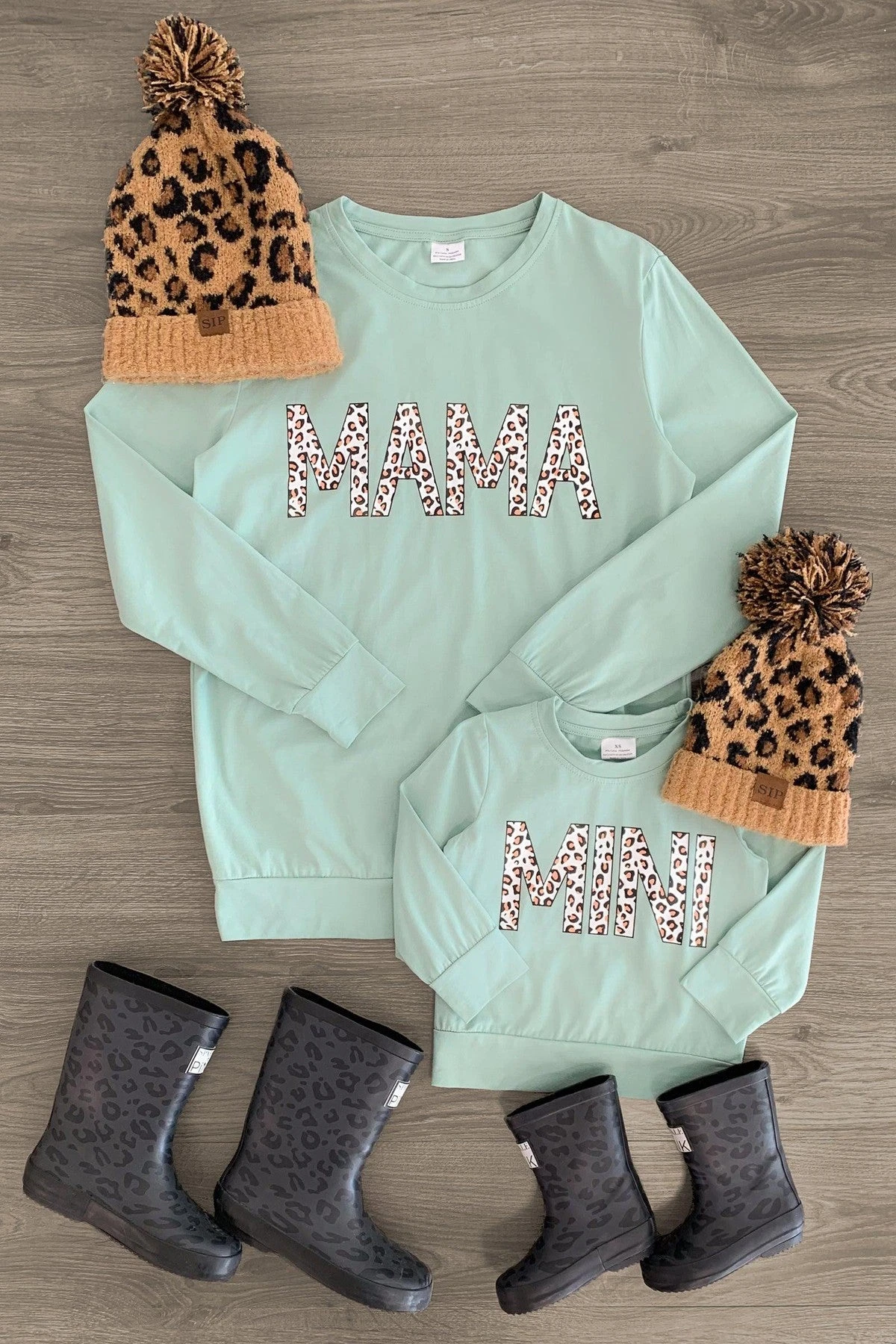 Mom & Me - "Mama & Mini" Leopard Top 3 Mom & Me - "Mama & Mini" Leopard Top