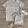 Mom & Me - "Airplane Mode" Gray Top -Children's boutique clothing IMG 8643 Edit Edit