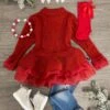 Knitted Tutu Tunic Sweater -Children's boutique clothing IMG 8702 Edit