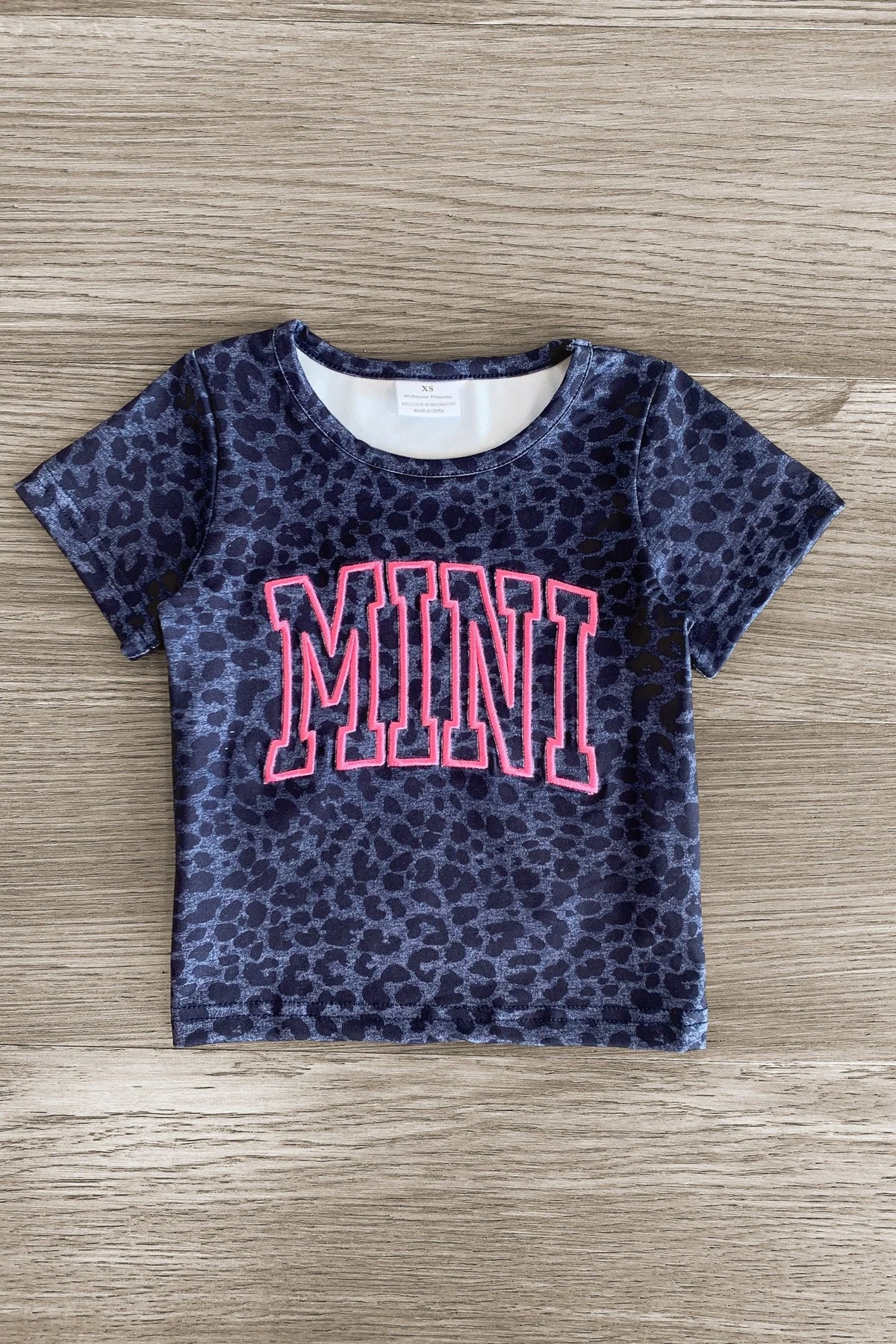 Mom & Me - "Mama & Mini" Navy Leopard Top 4 Mom & Me - "Mama & Mini" Navy Leopard Top - Image 2