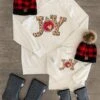 Mom & Me - "Joy" Cream Cheetah Long Sleeve Top -Children's boutique clothing IMG 8985 Edit