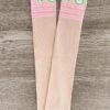 Tan Striped Candy Socks 2 Tan Striped Candy Socks -Children's boutique clothing IMG 9127 Edit