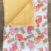 "Roar" Dinosaur Minky Blanket