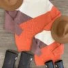 Mom & Me - Orange & Brown Colorblock Sweater -Children's boutique clothing IMG 9434 Edit
