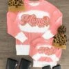 Mom & Me - "Mama & Mini" Pink Paint Splatter Top -Children's boutique clothing IMG 9471 Edit
