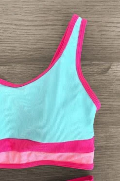 Mom & Me - Blue & Pink Stripe Bikini 8 Mom & Me - Blue & Pink Stripe Bikini -Children's boutique clothing IMG 9775 Edit