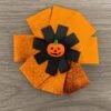 Orange Glitter Pumpkin Bow