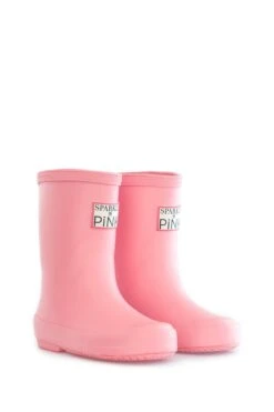 Sparkle In Pink Premium Solid Color Boots 11 Sparkle In Pink Premium Solid Color Boots -Children's boutique clothing Pink