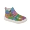 Rainbow Glitter Booties 2 Rainbow Glitter Booties -Children's boutique clothing Rainbow Glitter Bootie