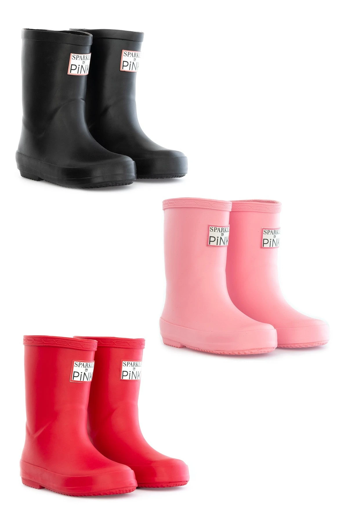 Sparkle In Pink Premium Solid Color Boots 3 Sparkle In Pink Premium Solid Color Boots