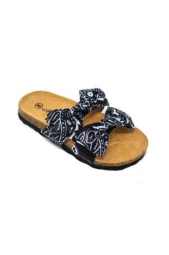 Birkley Double Bow Sandals -Children's boutique clothing birkley double bow sandals many colors footwear sparkle in pink 369002