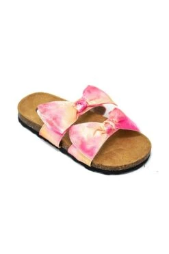 Birkley Double Bow Sandals -Children's boutique clothing birkley double bow sandals many colors footwear sparkle in pink 716468