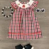 Black & Red Plaid Farm Animal Dress 2 Black & Red Plaid Farm Animal Dress -Children's boutique clothing black red plaid farm animal dress dress sparkle in pink 29149684498506