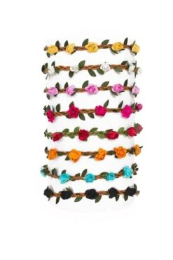 Braided Floral Headband