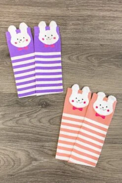 Bunny Stripe Socks