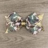 Camo Glitter Bow