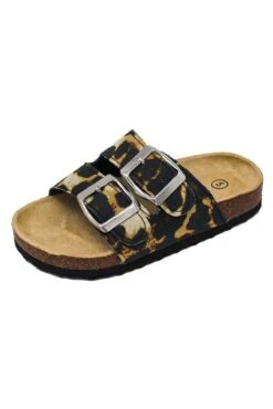 Mom & Me - Birkley Sandals -Children's boutique clothing cheetah birkley