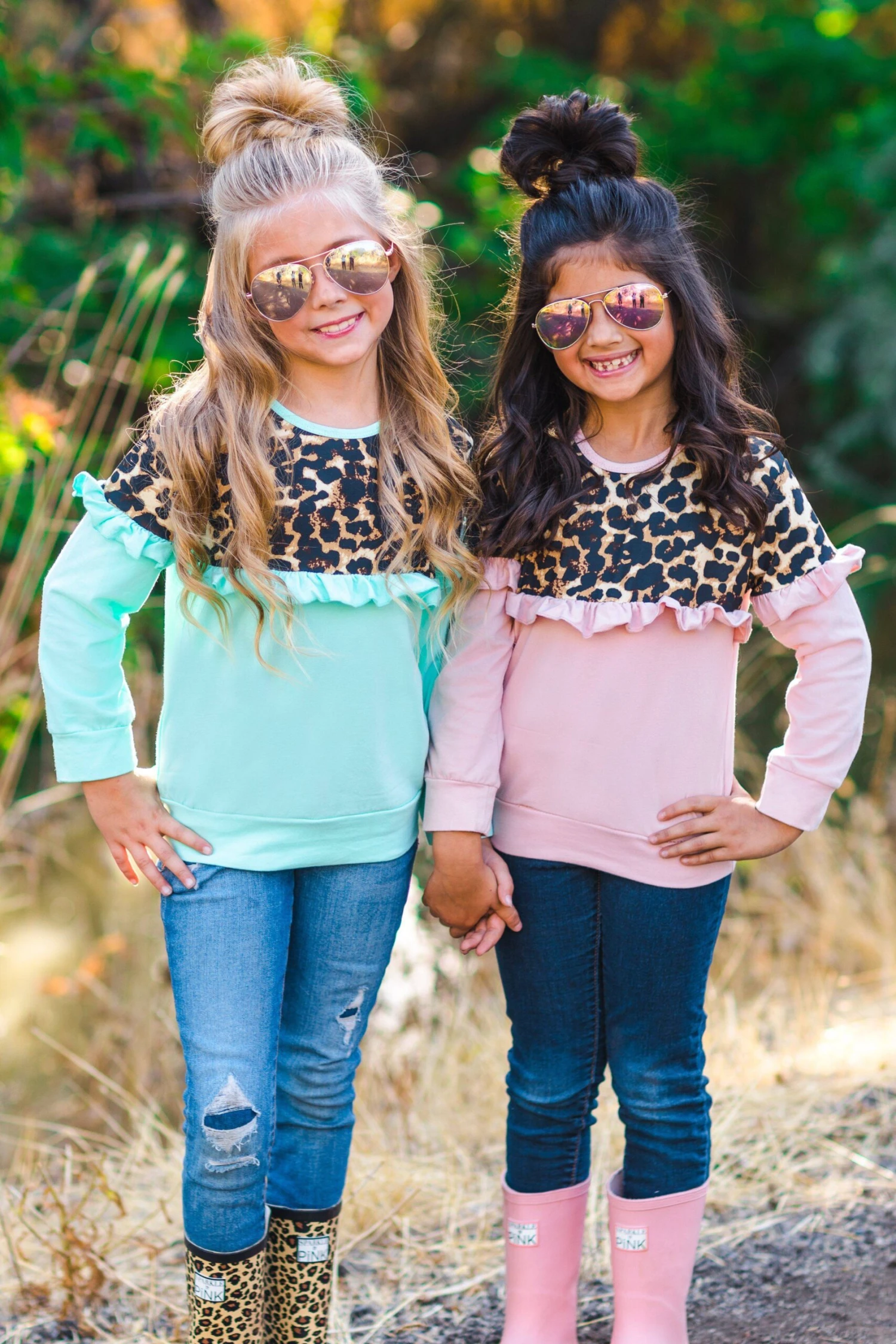 Cheetah Ruffle Tops 3 Cheetah Ruffle Tops