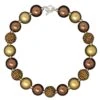 Chocolate Gold Bubblegum Necklace 2 Chocolate Gold Bubblegum Necklace -Children's boutique clothing chocolate gold bubblegum necklace accessory sparkle in pink 15243698995274