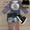 "Classy Until Kickoff" Leopard Legging & Short Set 2 "Classy Until Kickoff" Leopard Legging & Short Set -Children's boutique clothing classy until kickoff leopard legging short set outfit sparkle in pink 28224542146634