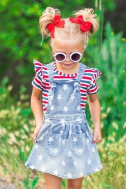 Denim Star Overall Tie Knot Jumper