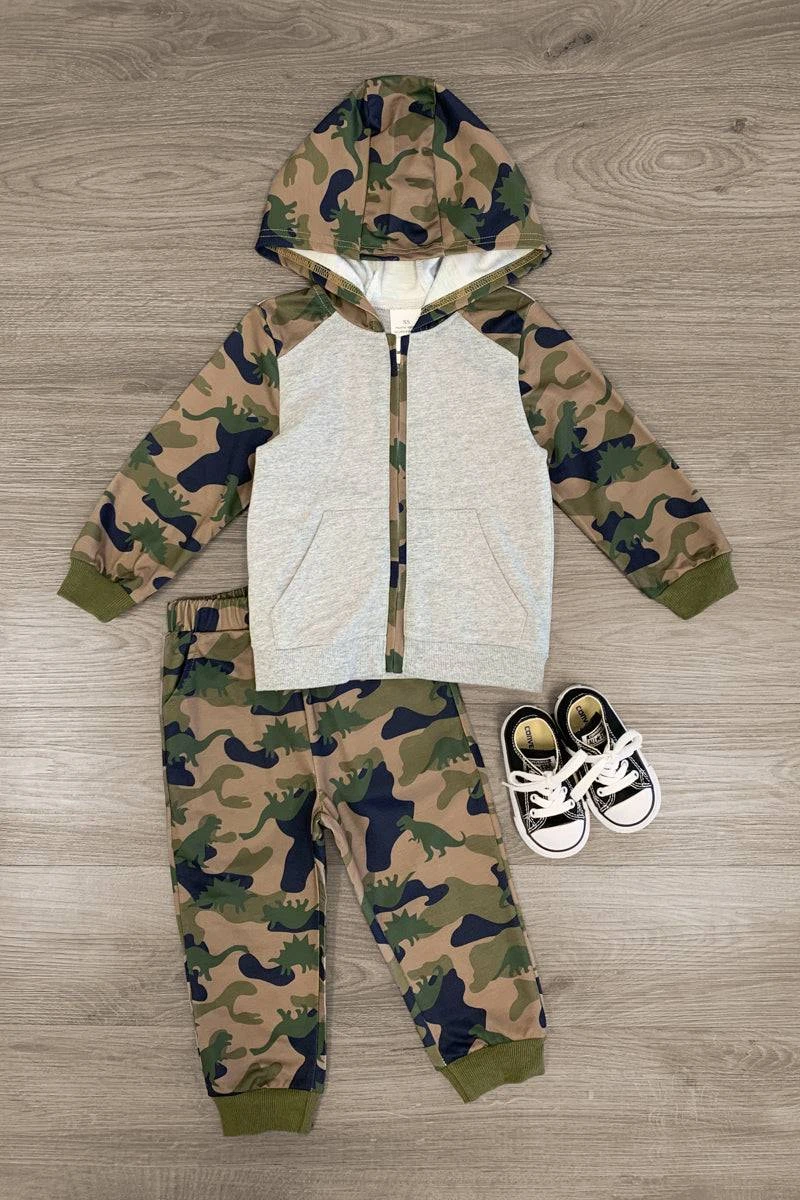 Dino Camo Lounge Hoodie Set 3 Dino Camo Lounge Hoodie Set