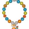 Fall Fox Bubblegum Necklace
