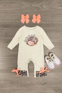"Football Y'all" Long Sleeve Romper