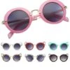 Girls Round Eye Sunnies -Children's boutique clothing girls round eye sunnies many colors accessory sparkle in pink 13924389912650