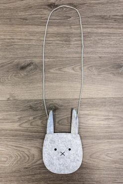 Gray Bunny Purse
