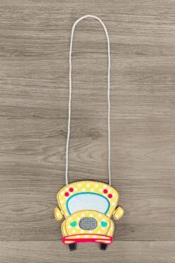 Heart School Bus Purse