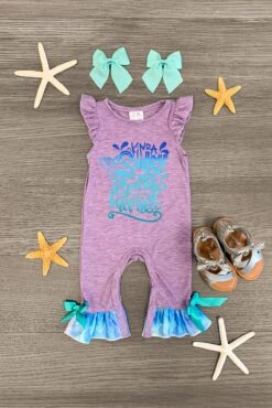"Kinda Salty About Not Being A Mermaid" Romper