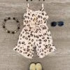 Light Tan Leopard Tank Romper -Children's boutique clothing light tan leopard tank romper romper sparkle in pink 232249