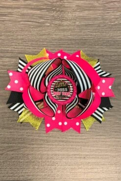"Little Miss New Year" Bow