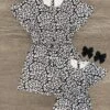Mom & Me - Black & White Cheetah Romper 1 Mom & Me - Black & White Cheetah Romper -Children's boutique clothing mom me black white cheetah romper mom me sparkle in pink 319052