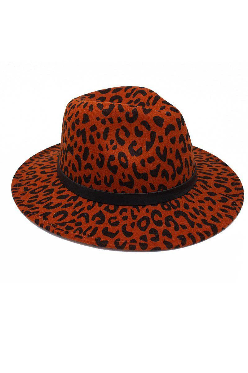Mom & Me - Cheetah Felt Brim Hats 10 Mom & Me - Cheetah Felt Brim Hats - Image 8