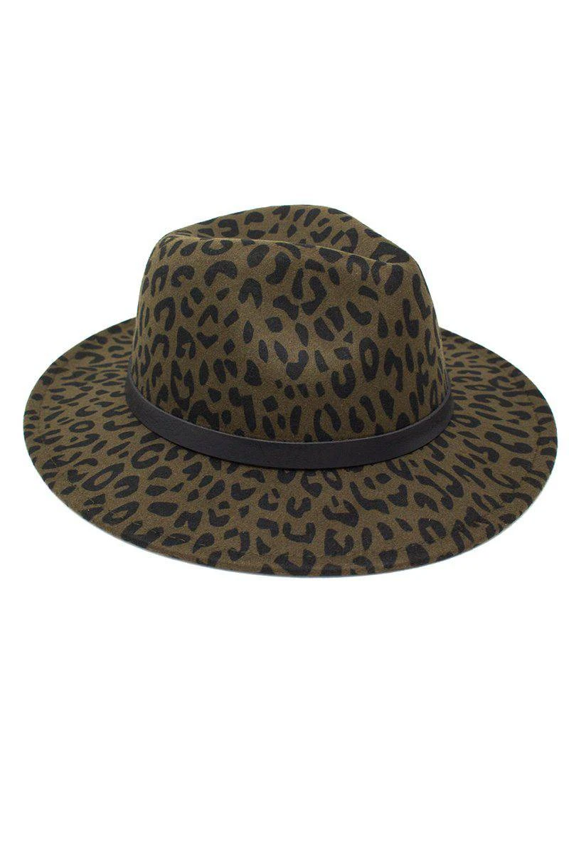 Mom & Me - Cheetah Felt Brim Hats 9 Mom & Me - Cheetah Felt Brim Hats - Image 7