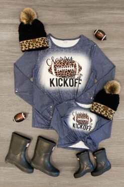 Mom & Me - "Classy Until Kickoff" Knot Top