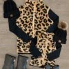 Mom & Me - Faux Fur Leopard Vest -Children's boutique clothing mom me faux fur leopard vest mom me sparkle in pink 336803