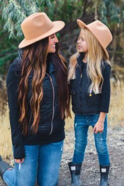 Mom & Me - Felt Brim Hats -Children's boutique clothing mom me felt brim hats many colors accessory sparkle in pink 15076710056010