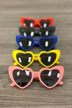 Mom & Me - Heart Eye Sunnies -Children's boutique clothing mom me heart eye sunnies many colors accessory sparkle in pink 14112911229002
