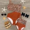 Mom & Me - Leopard One Shoulder Swimsuit -Children's boutique clothing mom me leopard one shoulder swimsuit mom me sparkle in pink 916600