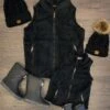 Mom & Me - Sherpa Vest - Black -Children's boutique clothing mom me sherpa vest black mom me sparkle in pink 13926646939722