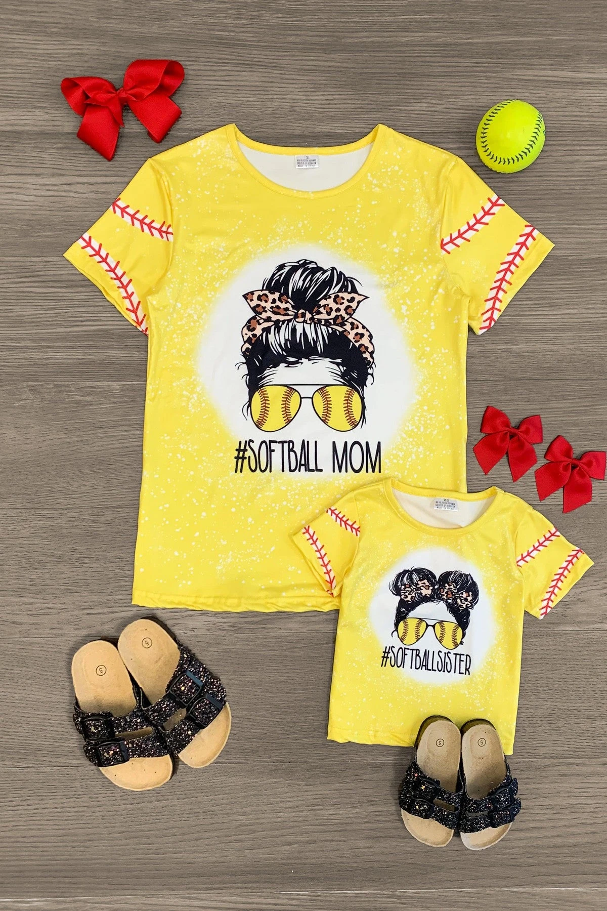 Mom & Me - "#SoftballMom & #SoftballSister" Top 3 Mom & Me - "#SoftballMom & #SoftballSister" Top