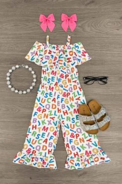 Multi-Color Alphabet Romper