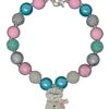 Pastel Snowgirl Rhinestone Bubblegum Necklace 1 Pastel Snowgirl Rhinestone Bubblegum Necklace -Children's boutique clothing pastel snowgirl rhinestone bubblegum necklace accessory sparkle in pink 166677